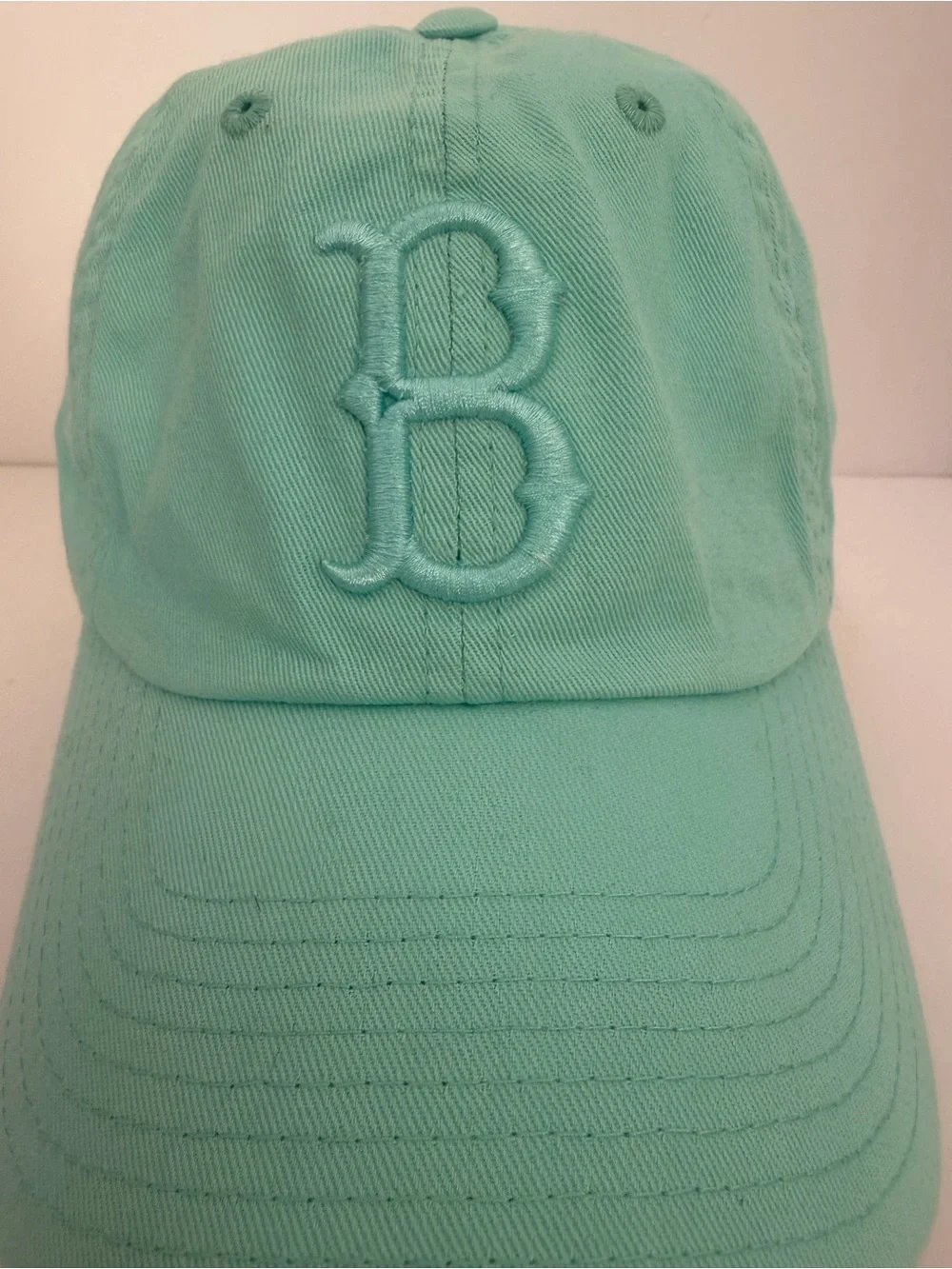 American Needle Mint Green 'B' Embroidered Baseball Cap